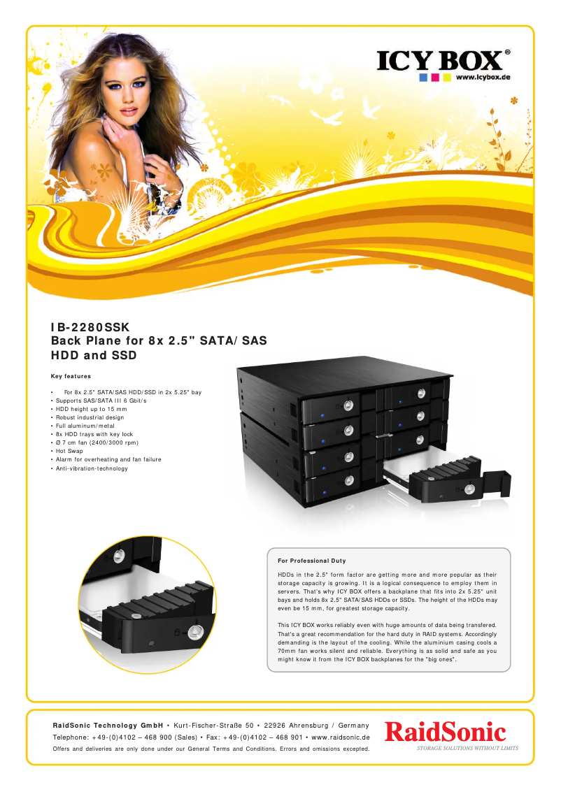 Imagen de la primera página del manual del dispositivo IB-2280SSK