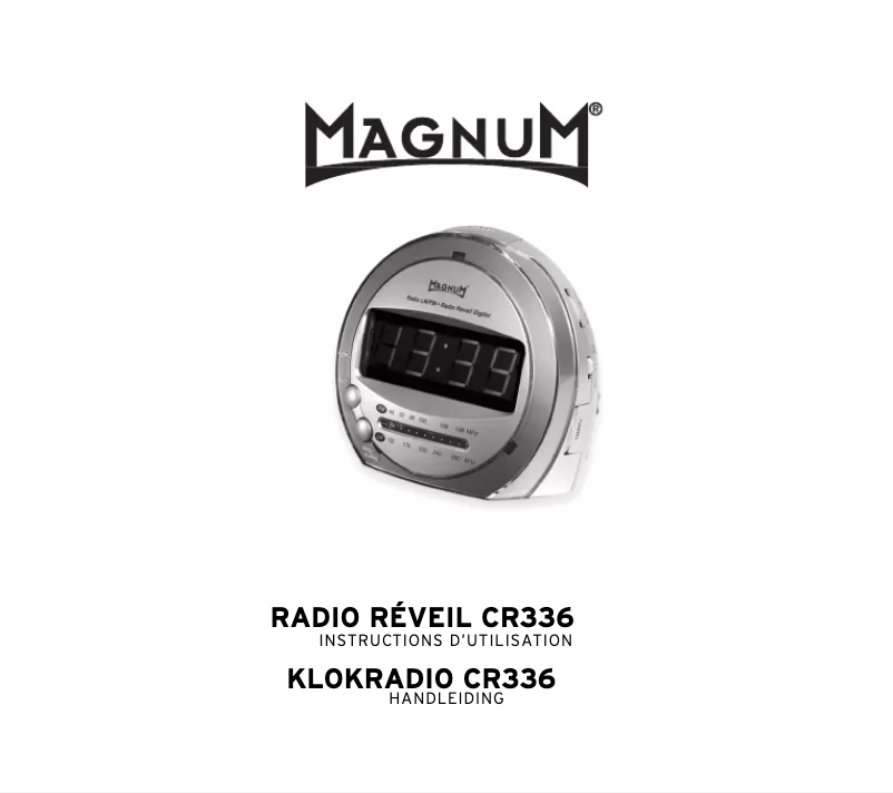 Imagen de la primera página del manual del dispositivo CR336