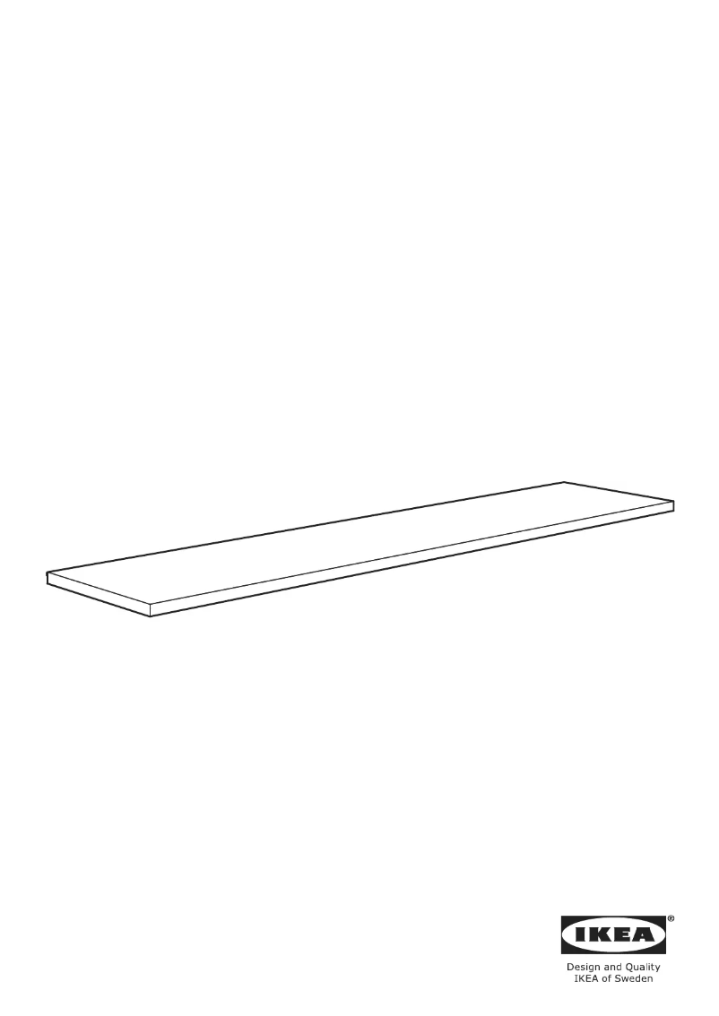 Imagen de la primera página del manual del dispositivo SKOGARP