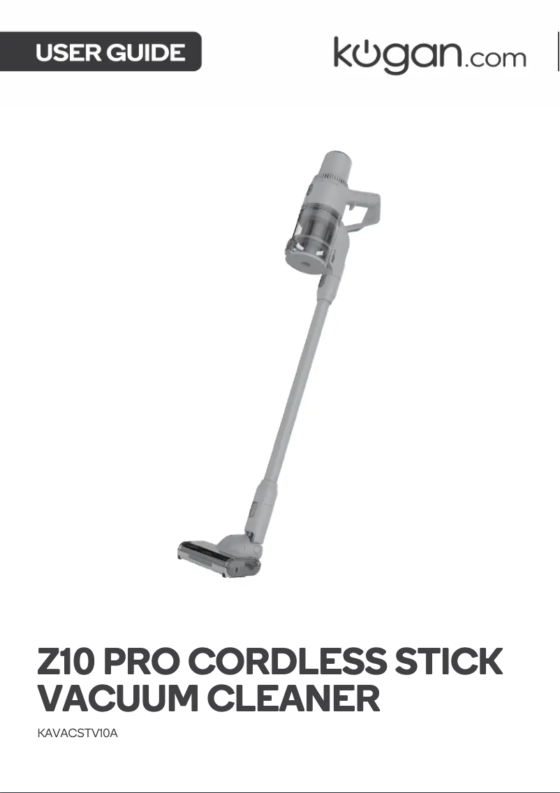Página 1 del manual Manual de usuario Kogan Z10 Pro