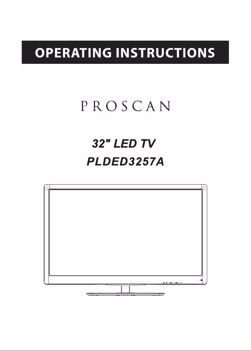 Imagen de la primera página del manual del dispositivo PLDED3257A