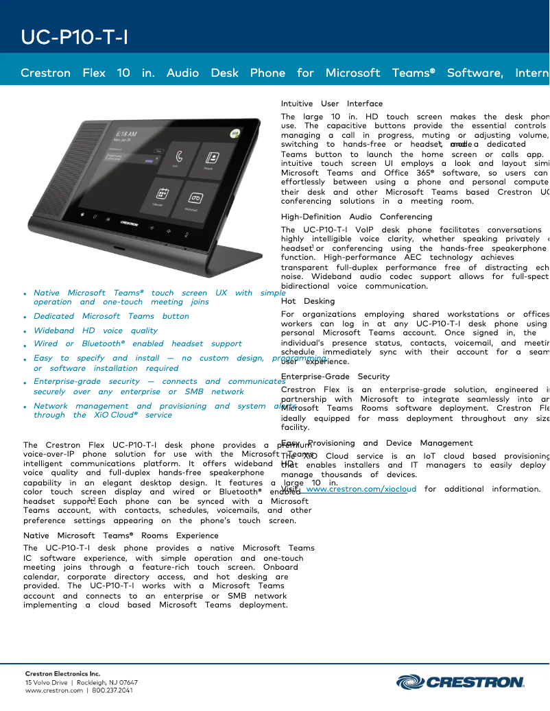 Imagen de la primera página del manual del dispositivo UC-P10-T-I