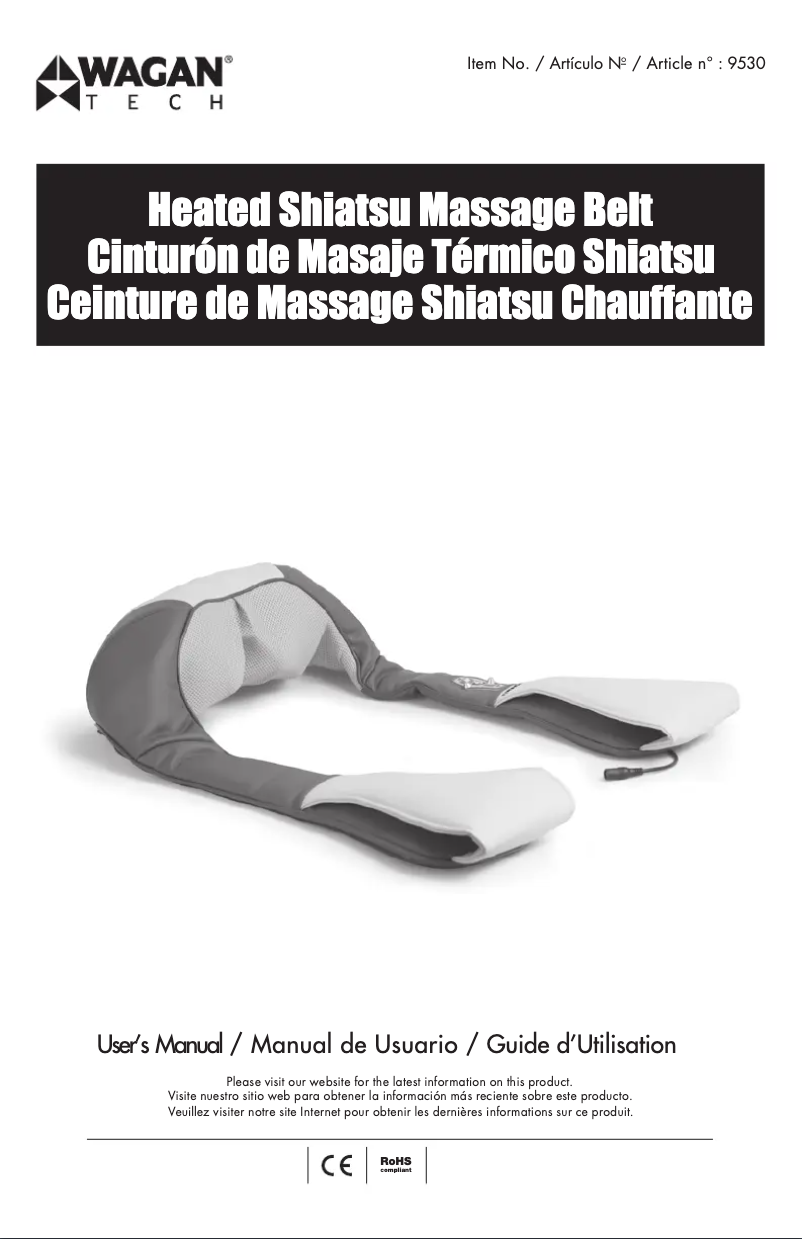 Página nº 1 - Manual de usuario WAGAN 9530