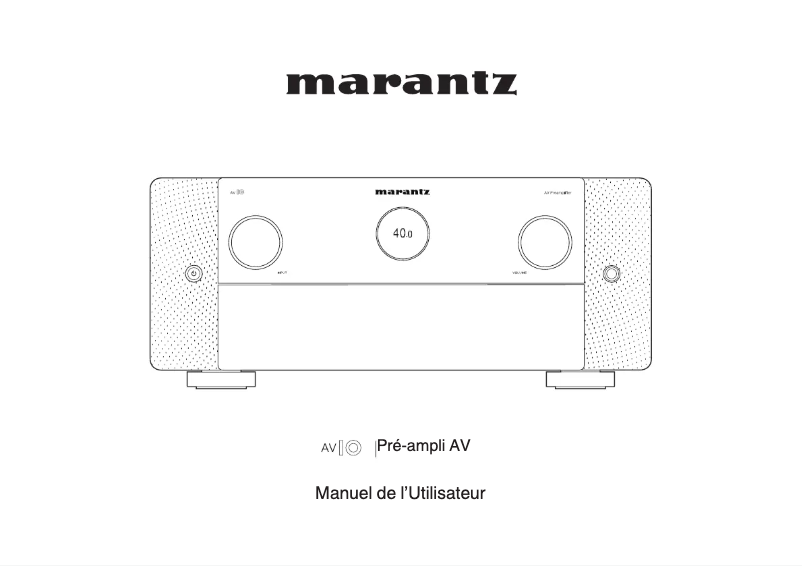 Imagen de la primera página del manual del dispositivo AV 10