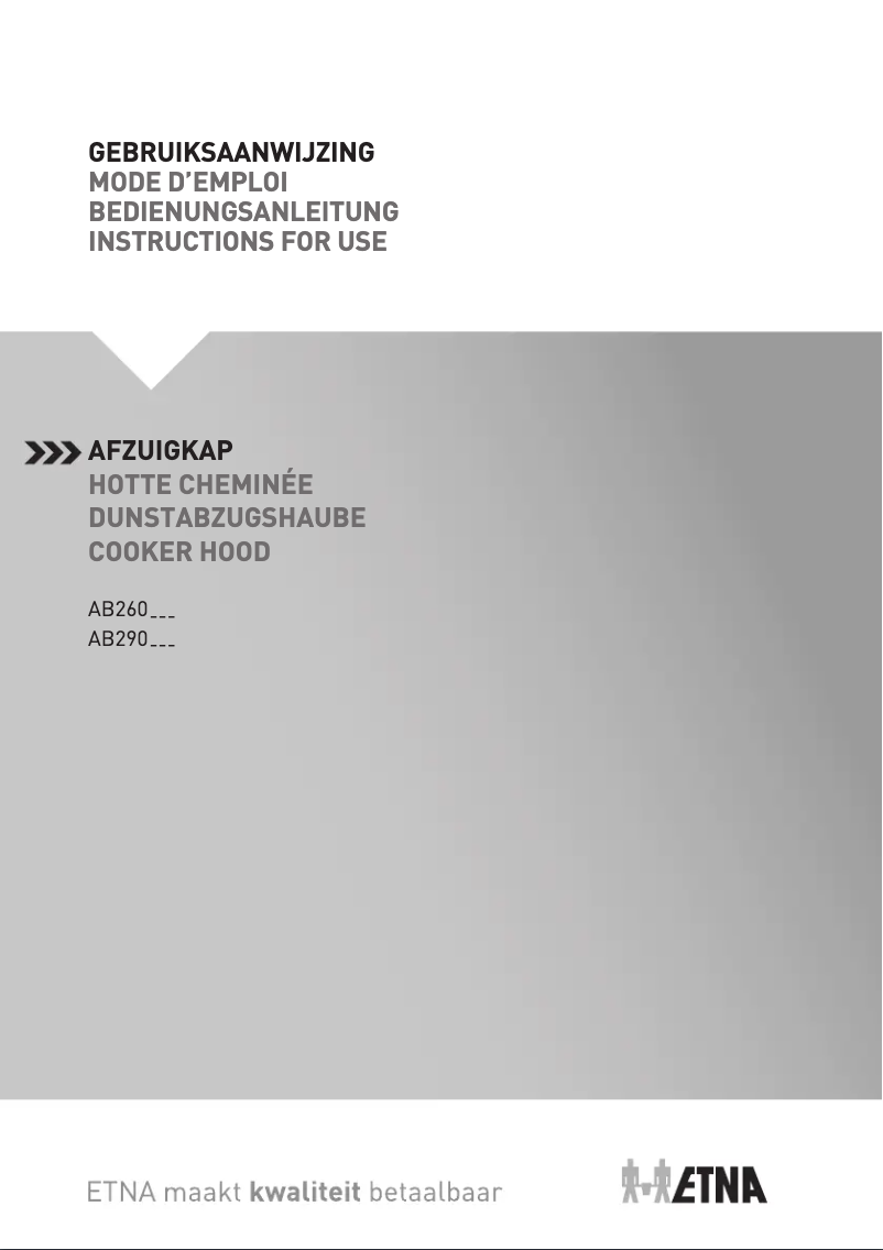 Página 1 del manual Manual de usuario Etna HF2012