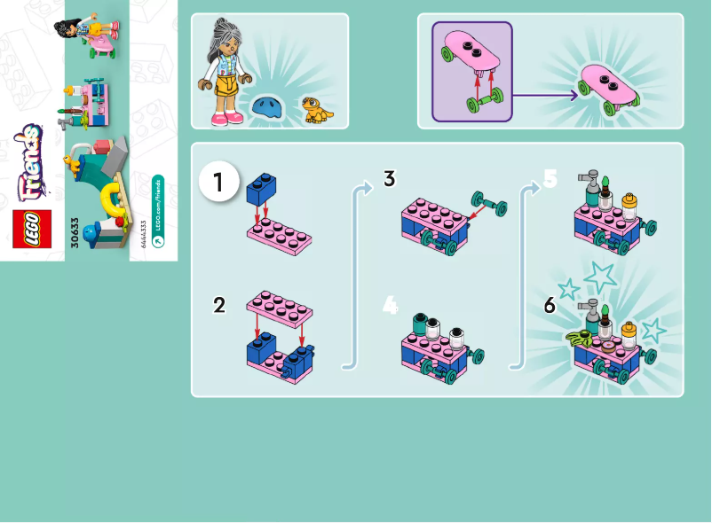 Página 1 del manual Manual de usuario Lego Friends 30633