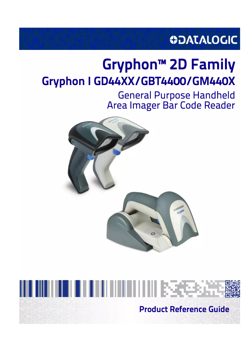 Página 1 del manual Manual de usuario Datalogic Gryphon GBT4400