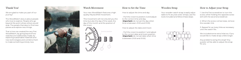 Página 1 del manual Manual de usuario WoodWatch Neptune
