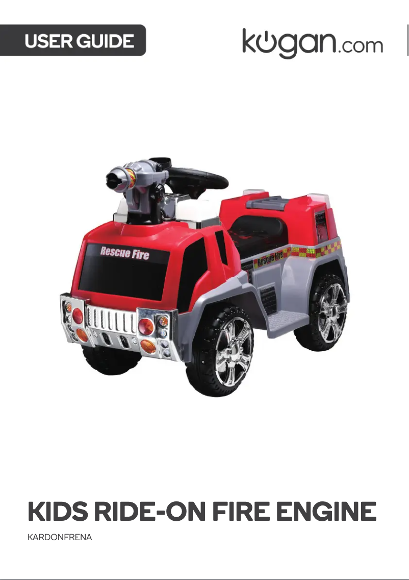 Página 1 del manual Manual de usuario Kogan KARDONFRENA