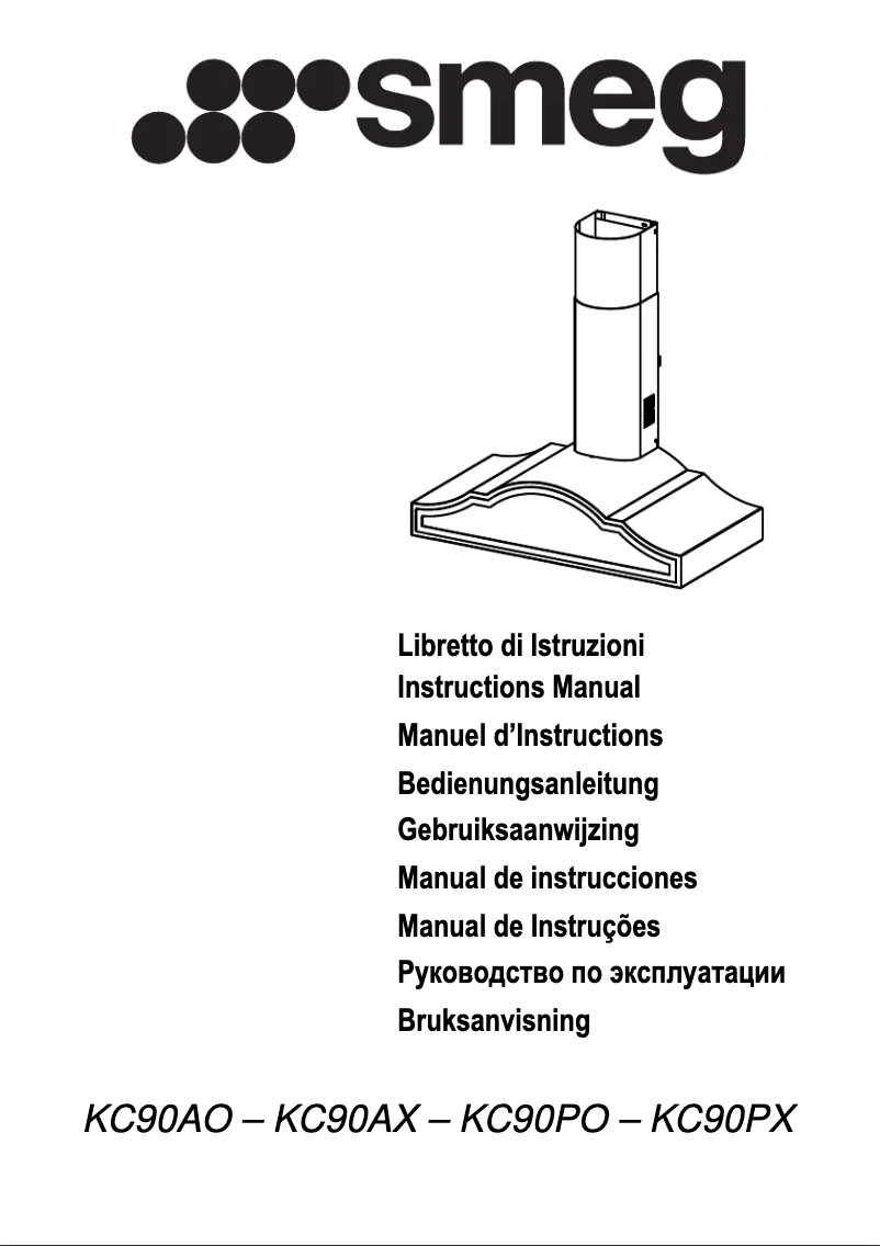 Página nº 1 - Manual de usuario Smeg KC90AO