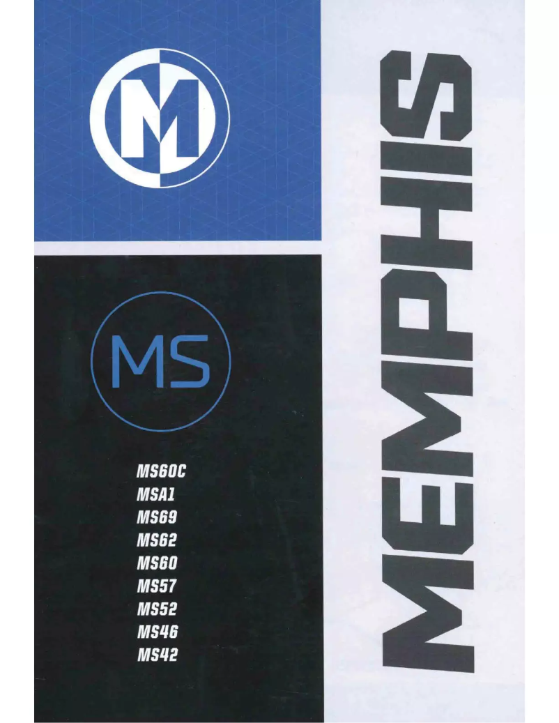 Página nº 1 - Manual de usuario Memphis Audio MS60