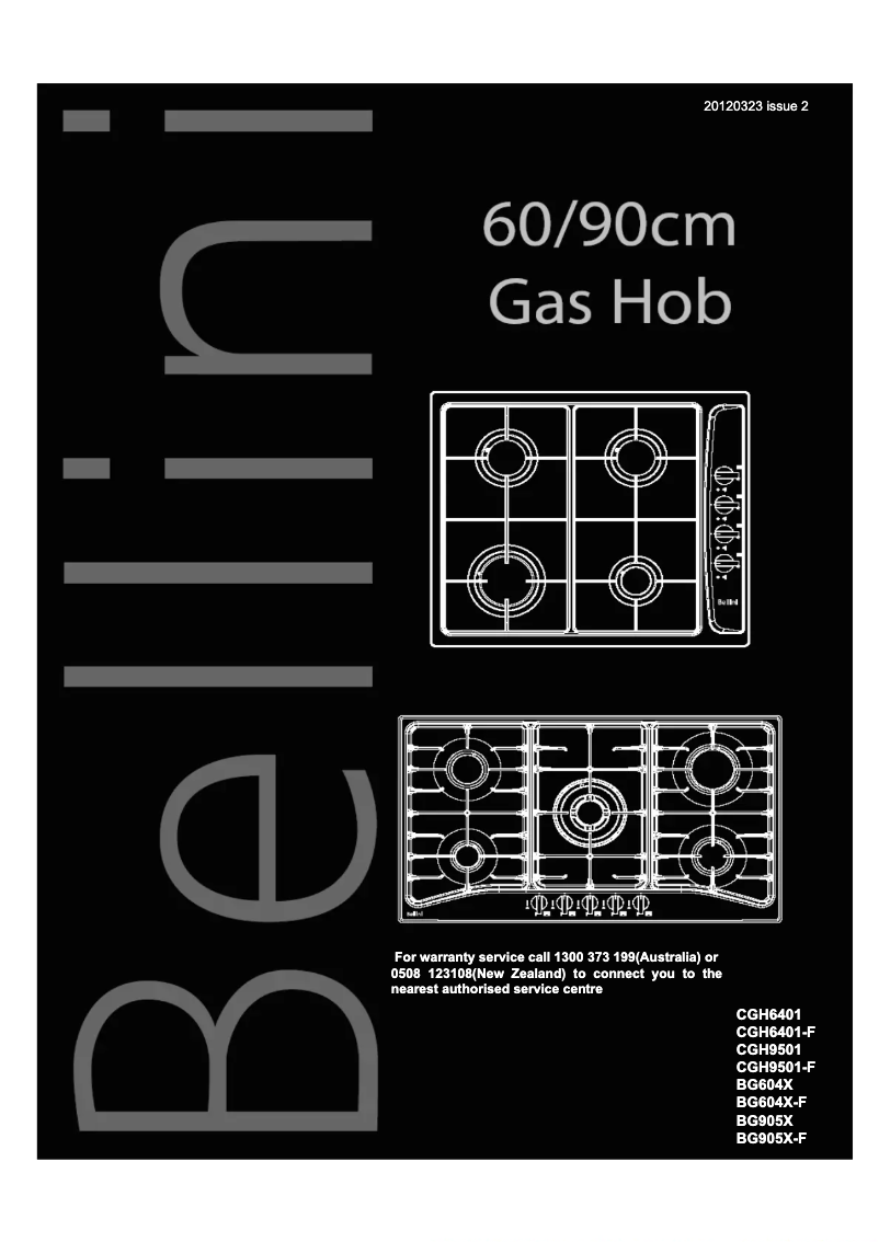 Página 1 del manual Manual de usuario Bellini BP260EG