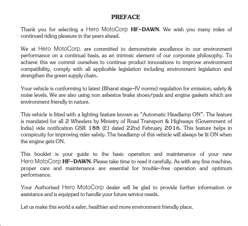 Imagen de la primera página del manual del dispositivo HF-Dawn (2017)