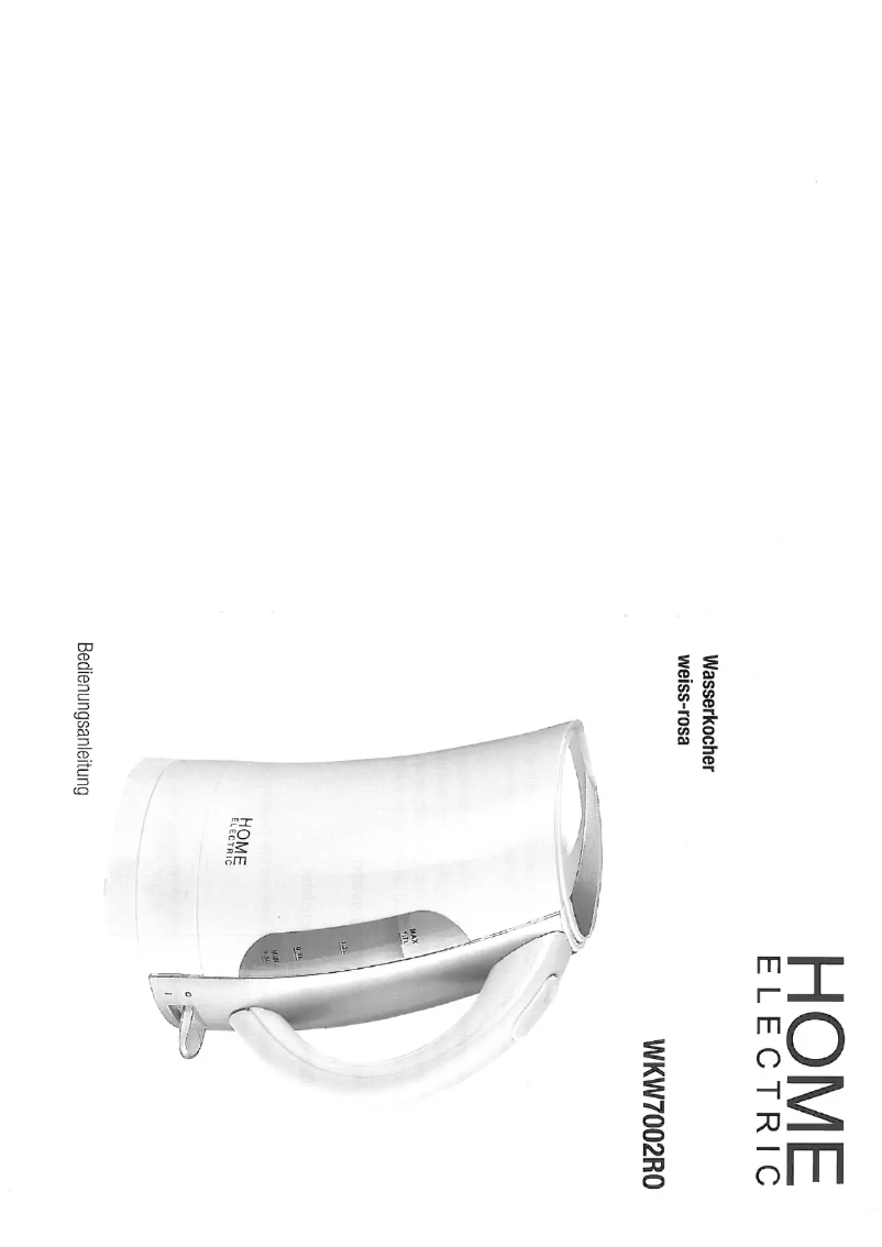 Imagen de la primera página del manual del dispositivo WKW7002RO