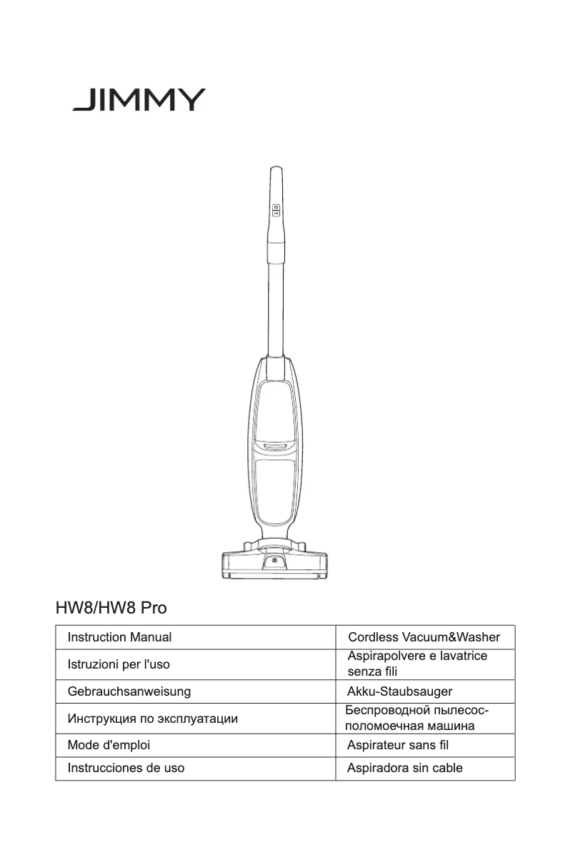 Página 1 del manual Manual de usuario JIMMY HW8