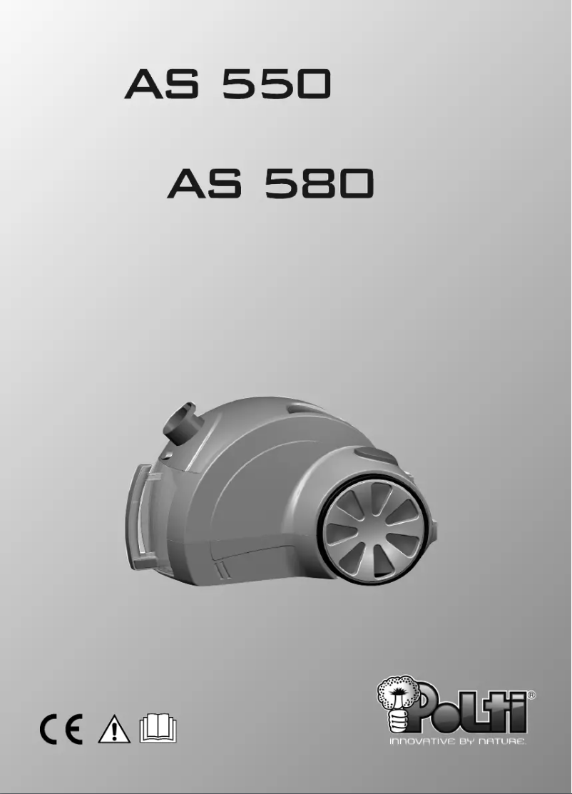 Imagen de la primera página del manual del dispositivo AS 550