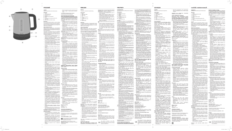 Imagen de la primera página del manual del dispositivo MW-1061 ST