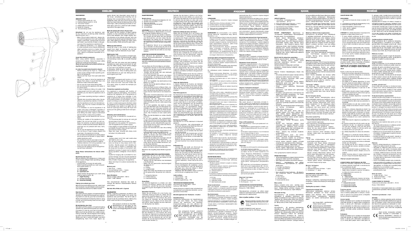 Imagen de la primera página del manual del dispositivo VT-2275 CL