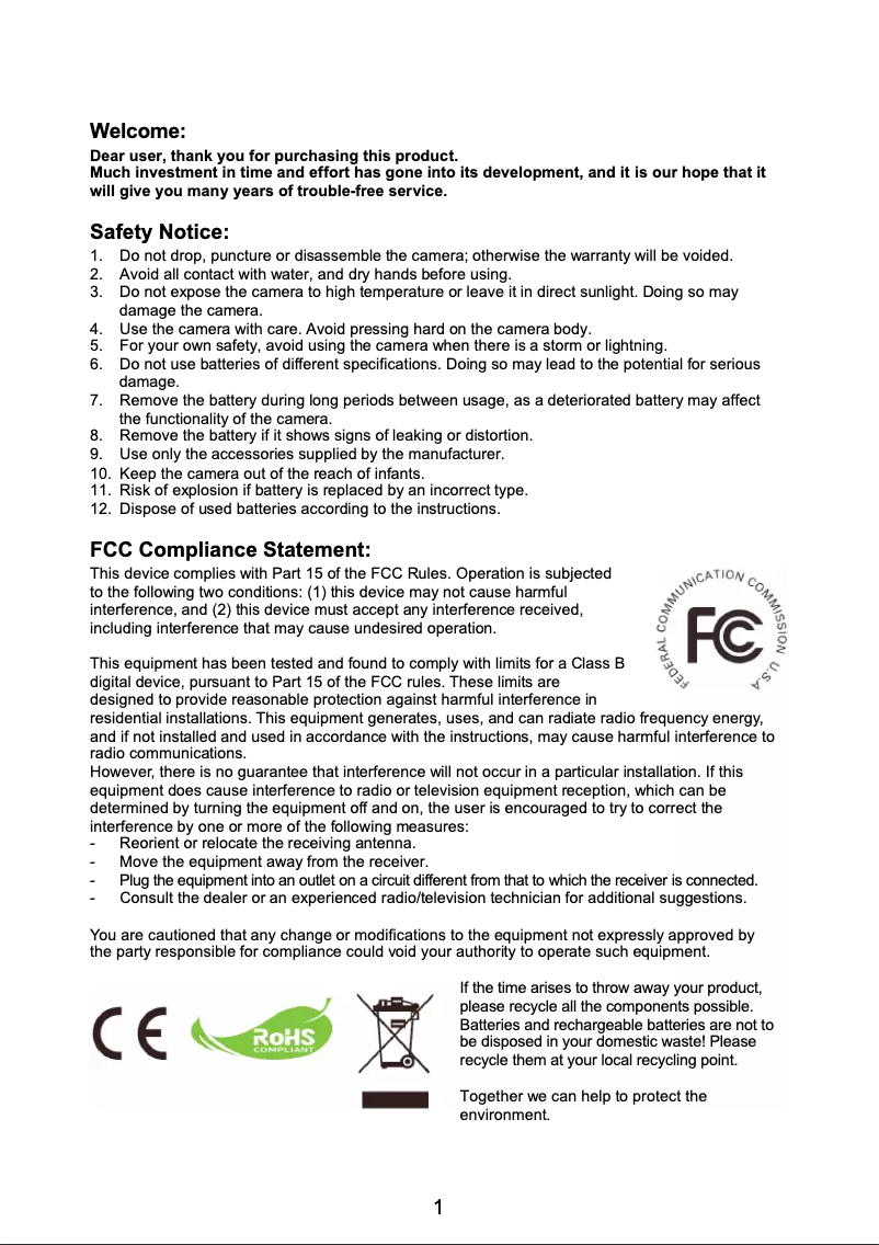Imagen de la primera página del manual del dispositivo SeeMe HD