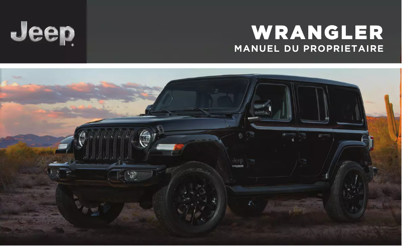 Imagen de la primera página del manual del dispositivo Wrangler (2021)