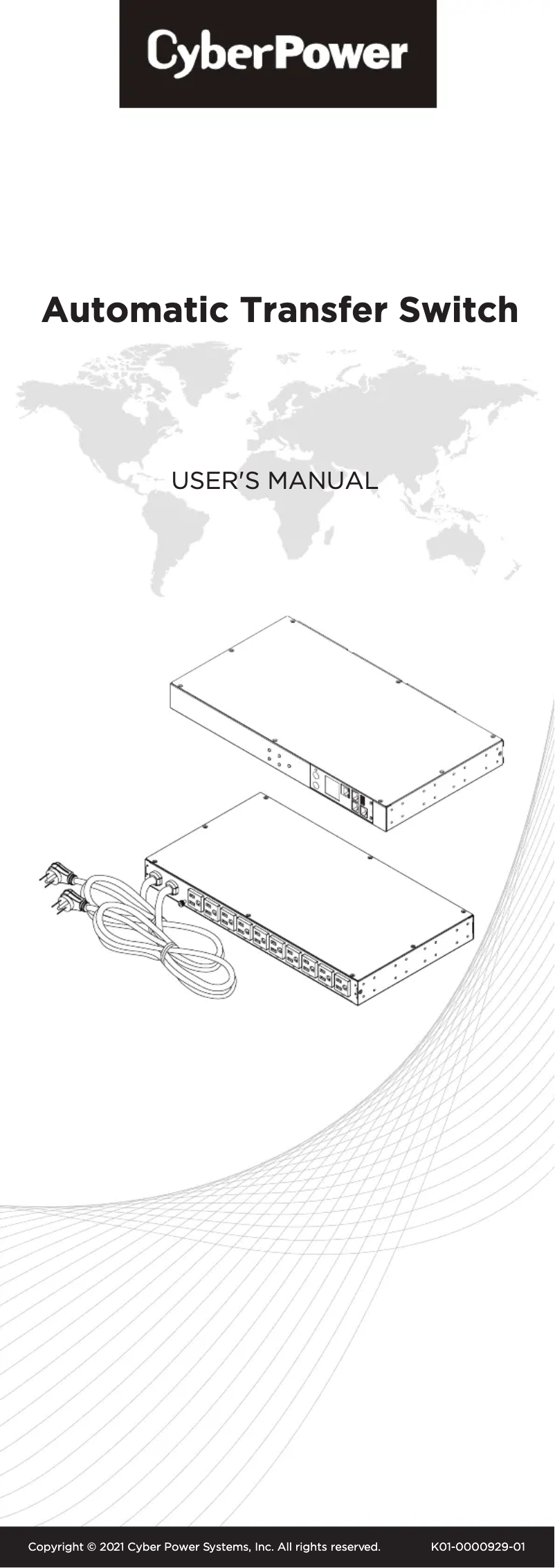 Imagen de la primera página del manual del dispositivo PDU44006