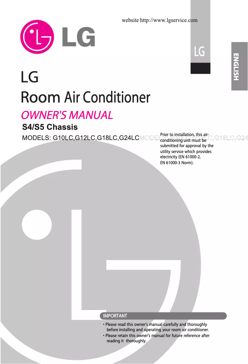 Página nº 1 - Manual de usuario LG HS-C0964DA3
