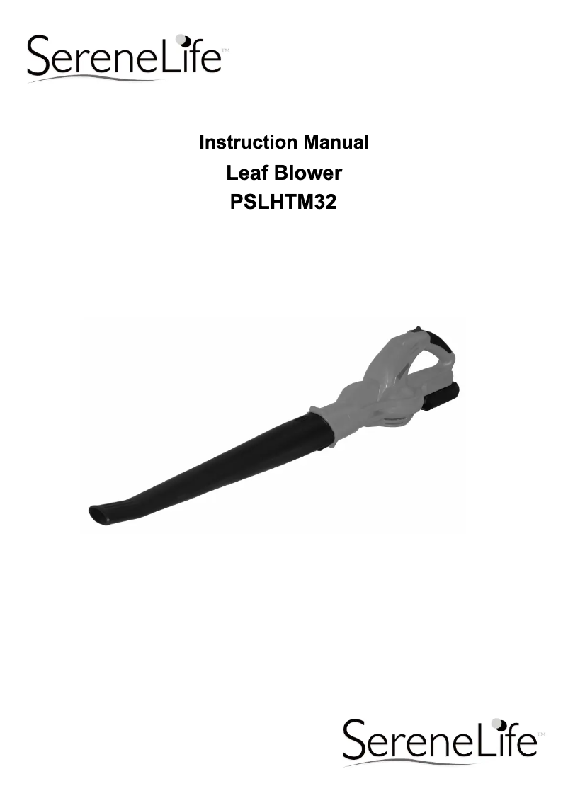 Página nº 1 - Manual de usuario SereneLife PSLHTM32