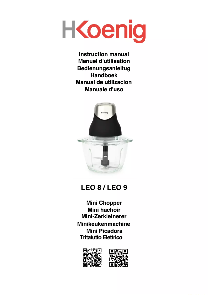 Imagen de la primera página del manual del dispositivo LEO9B