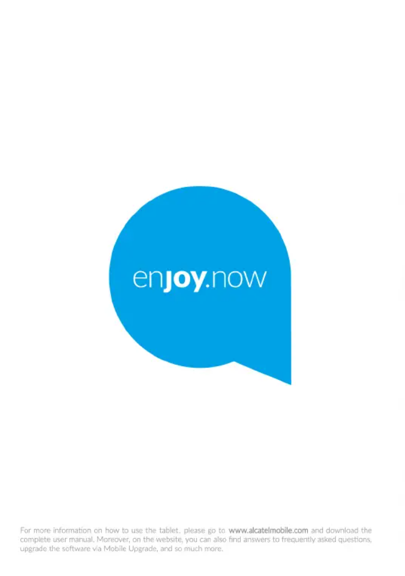 Página nº 1 - Manual de usuario Alcatel 1T