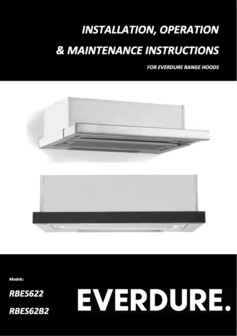 Imagen de la primera página del manual del dispositivo RBES622