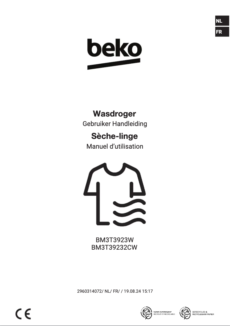 Imagen de la primera página del manual del dispositivo BM3T38232CW