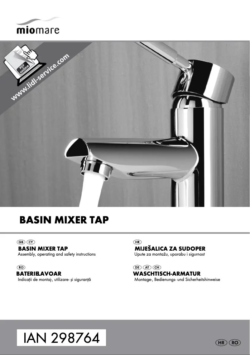 Página 1 del manual Manual de usuario Miomare IAN 298764