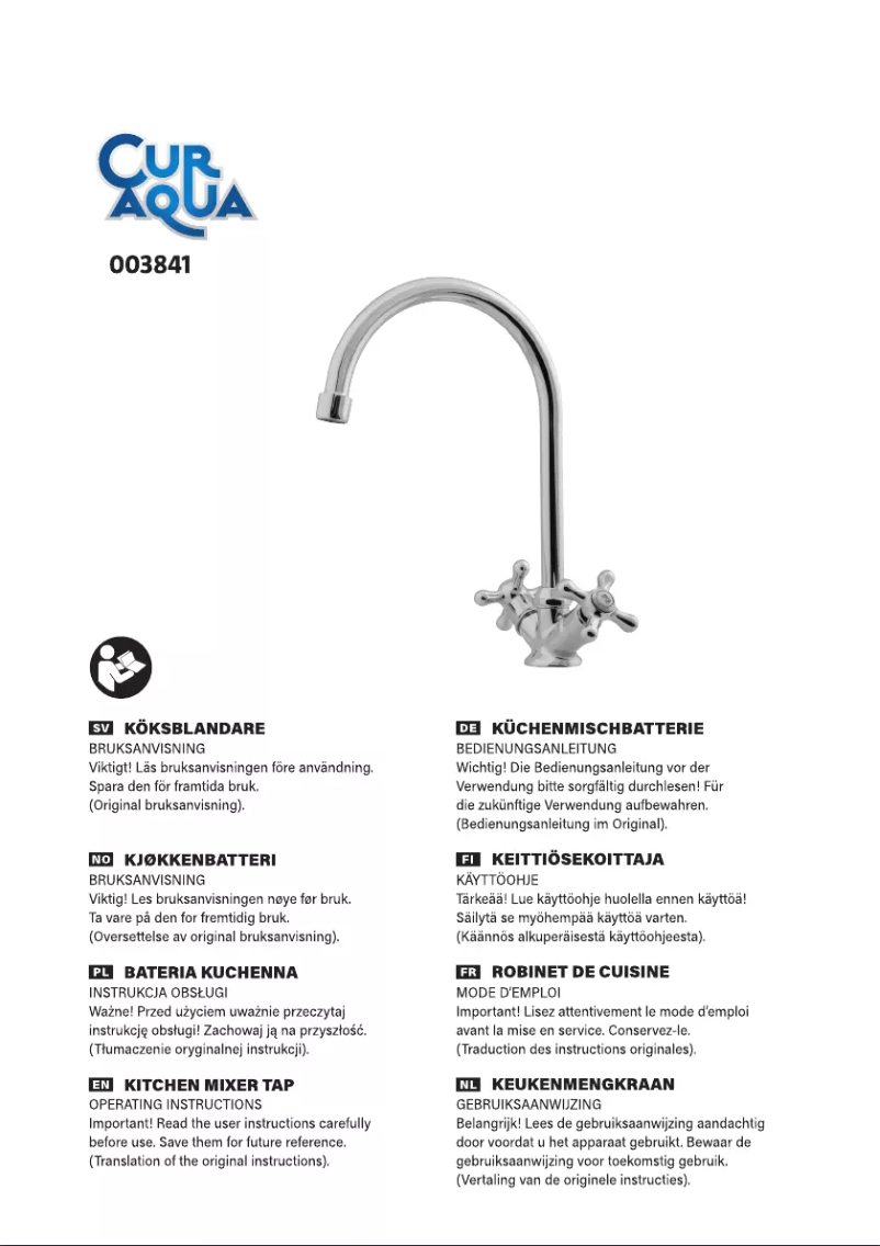 Imagen de la primera página del manual del dispositivo 003841