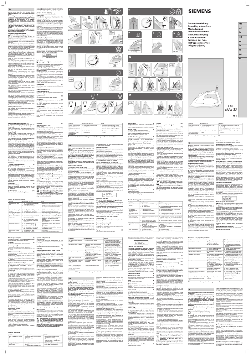 Página nº 1 - Manual de usuario Siemens KG32E00