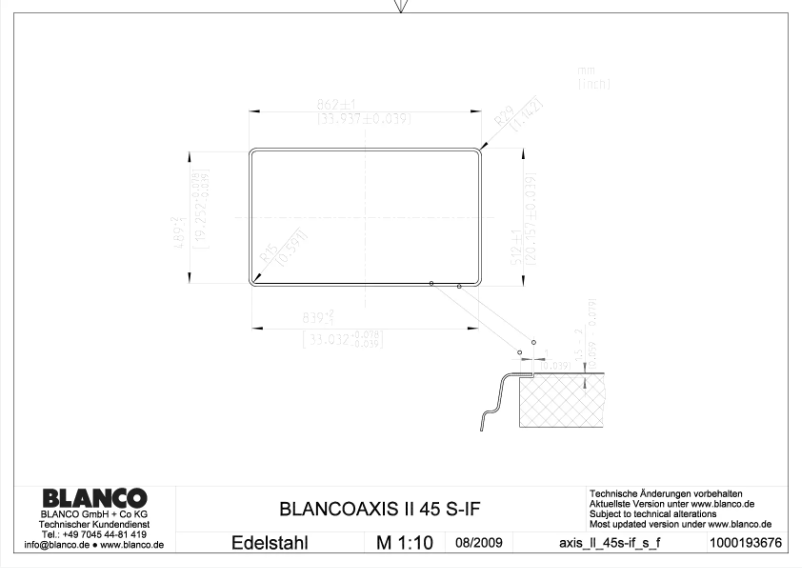 Imagen de la primera página del manual del dispositivo AXIS II 45 S-IF
