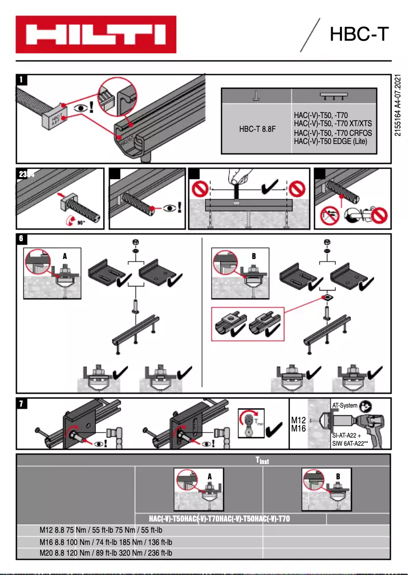Página nº 1 - Manual de usuario Hilti HBC-T