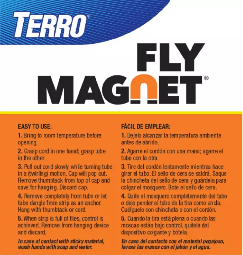 Imagen de la primera página del manual del dispositivo Fly Magnet