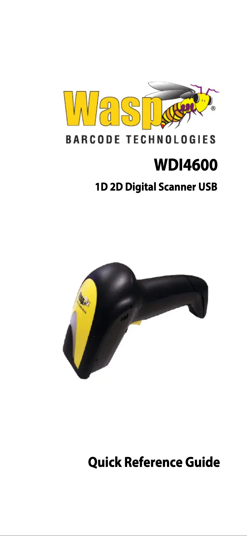 Página 1 del manual Manual de usuario Wasp WDI4600