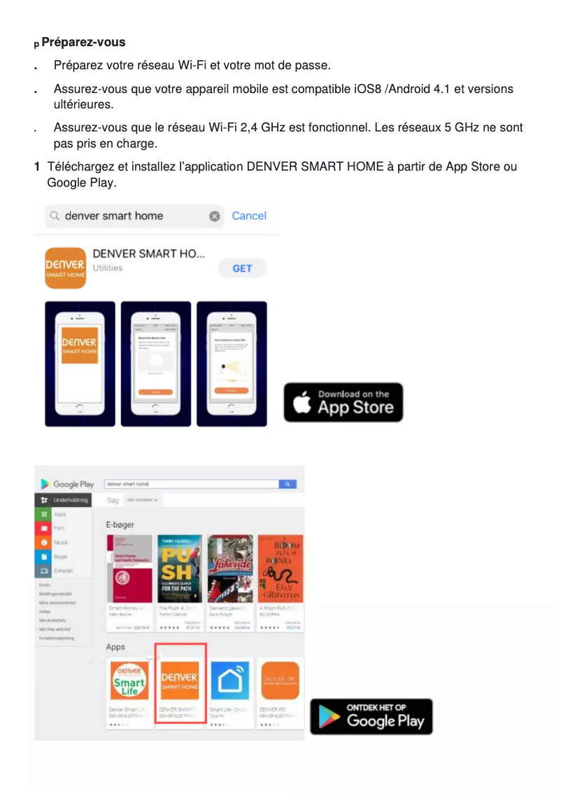 Página 1 del manual Manual de usuario Denver IOC-221