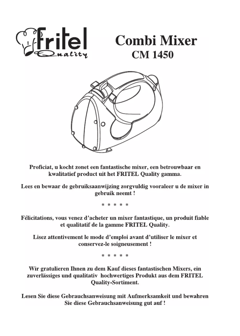 Imagen de la primera página del manual del dispositivo CM 1450