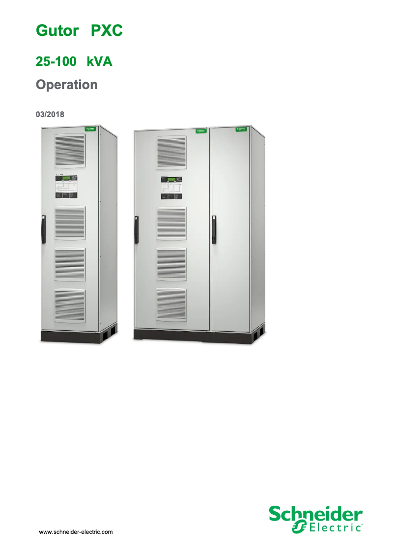 Página 1 del manual Manual de usuario APC GUPXC75FS