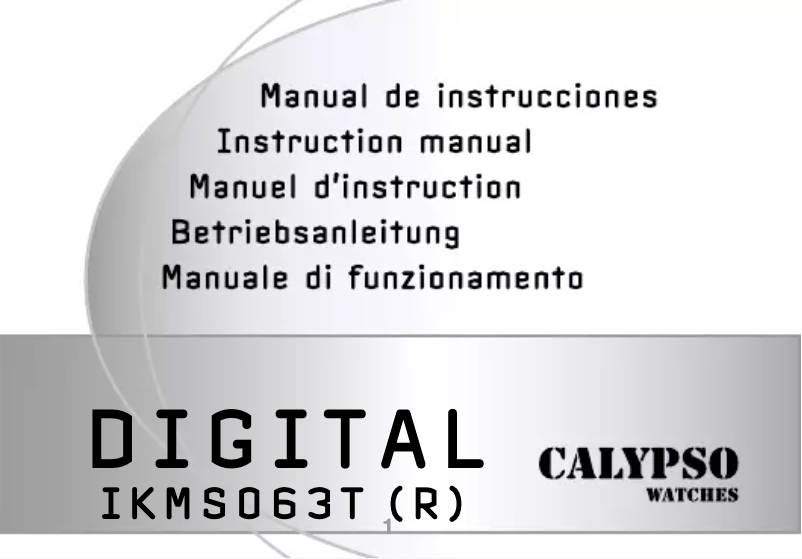 Imagen de la primera página del manual del dispositivo K5736