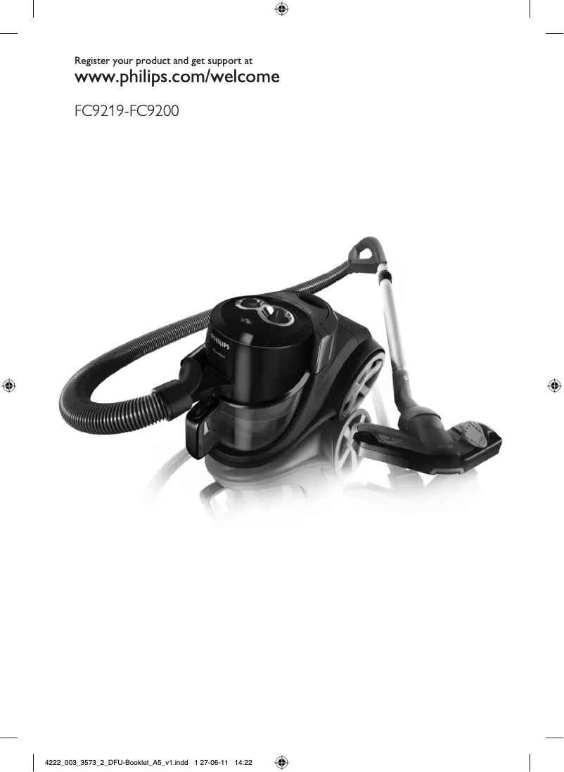 Imagen de la primera página del manual del dispositivo Marathon FC9212