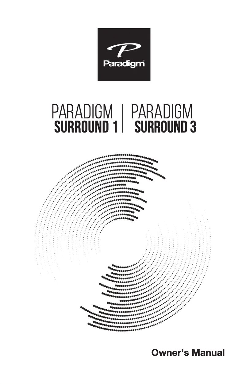 Imagen de la primera página del manual del dispositivo Surround 1