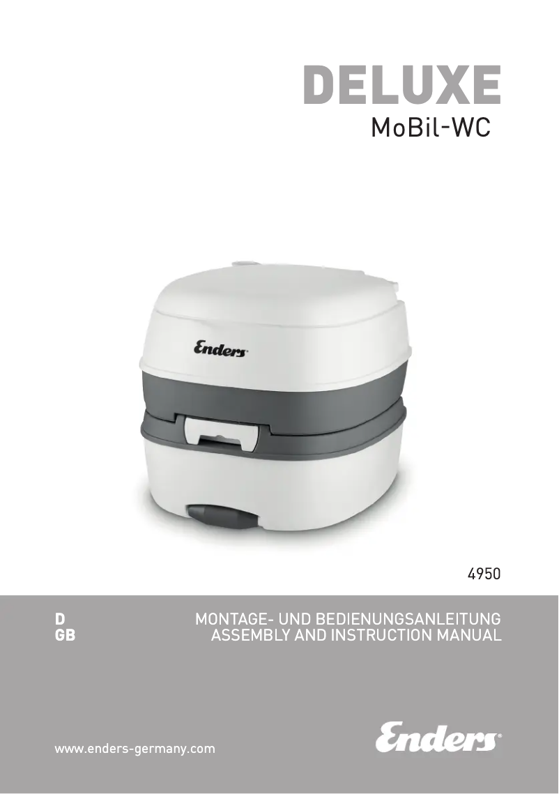 Página 1 del manual Manual de usuario Enders Deluxe