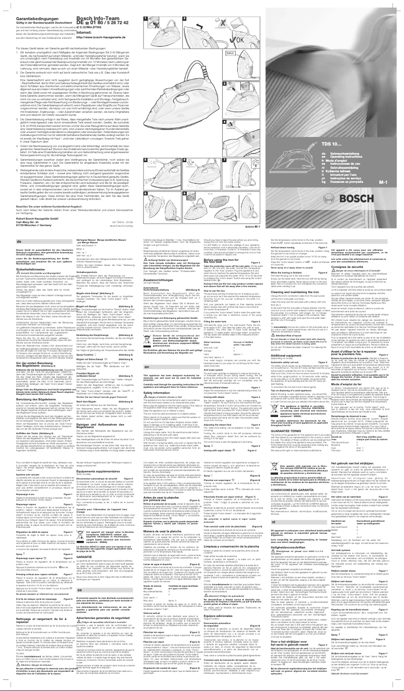 Imagen de la primera página del manual del dispositivo Sensixx TDS1023