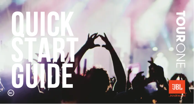 Imagen de la primera página del manual del dispositivo Tour One