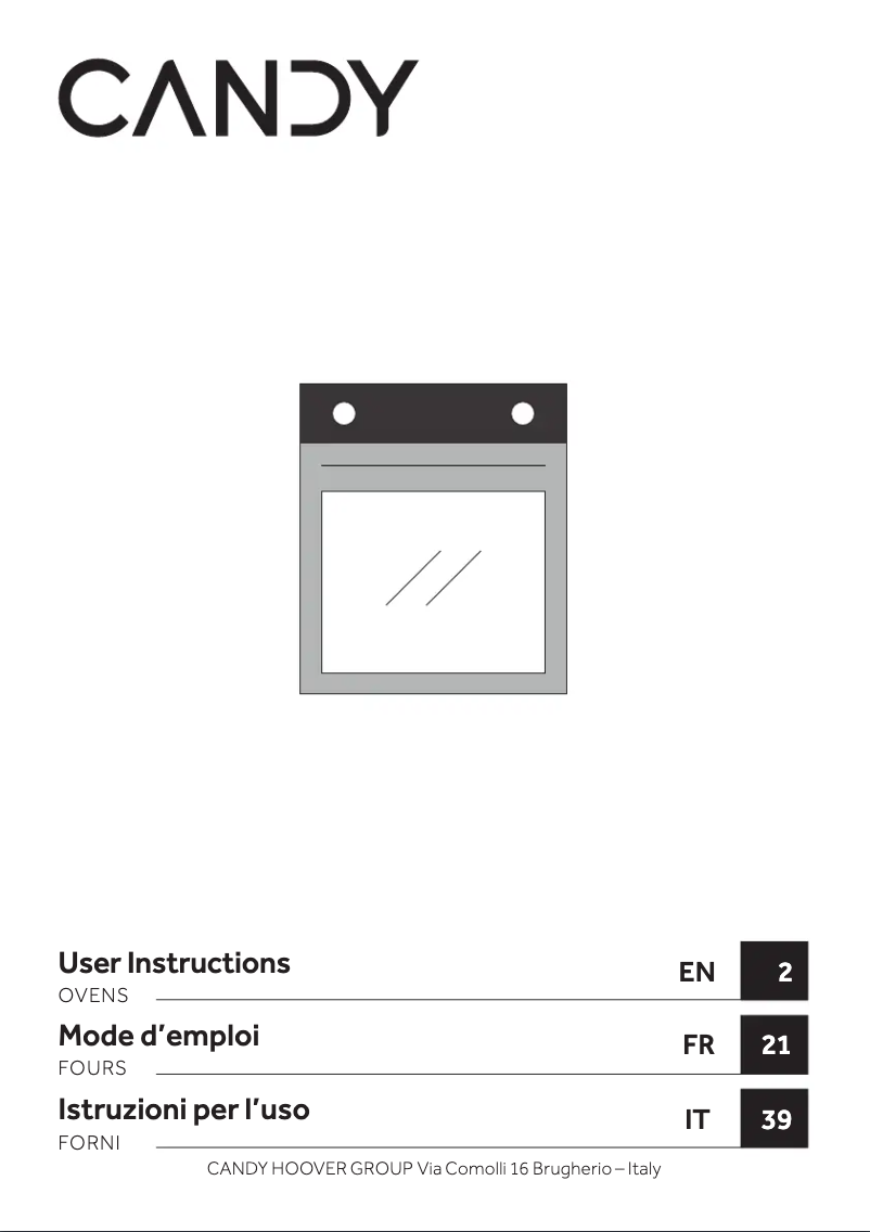 Imagen de la primera página del manual del dispositivo FCM665VX