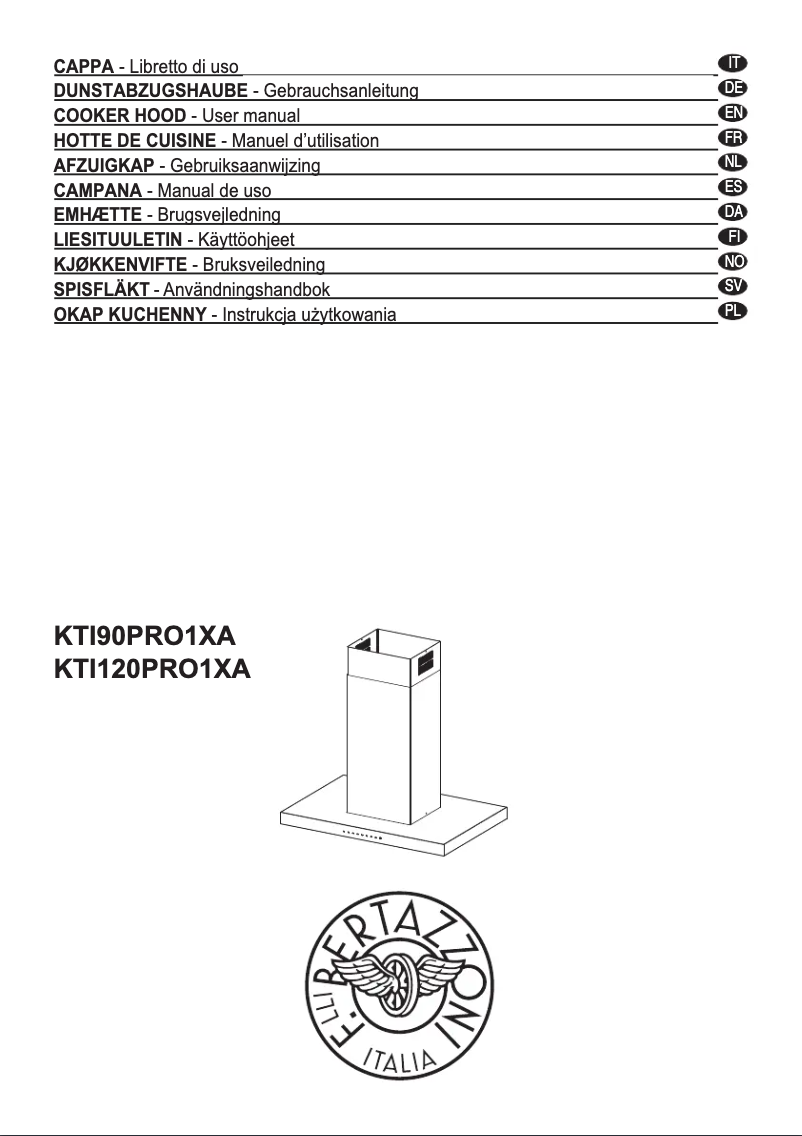 Imagen de la primera página del manual del dispositivo KTI120P1AXT
