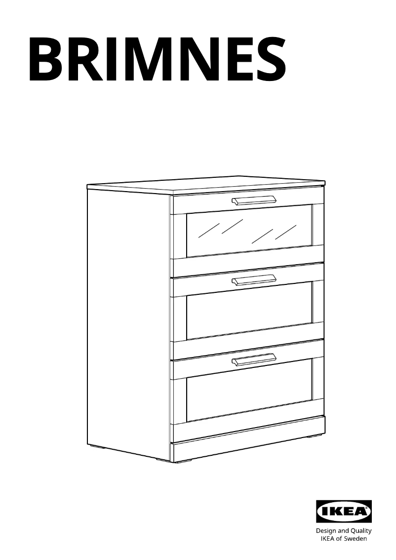 Imagen de la primera página del manual del dispositivo BRIMNES 205.742.43